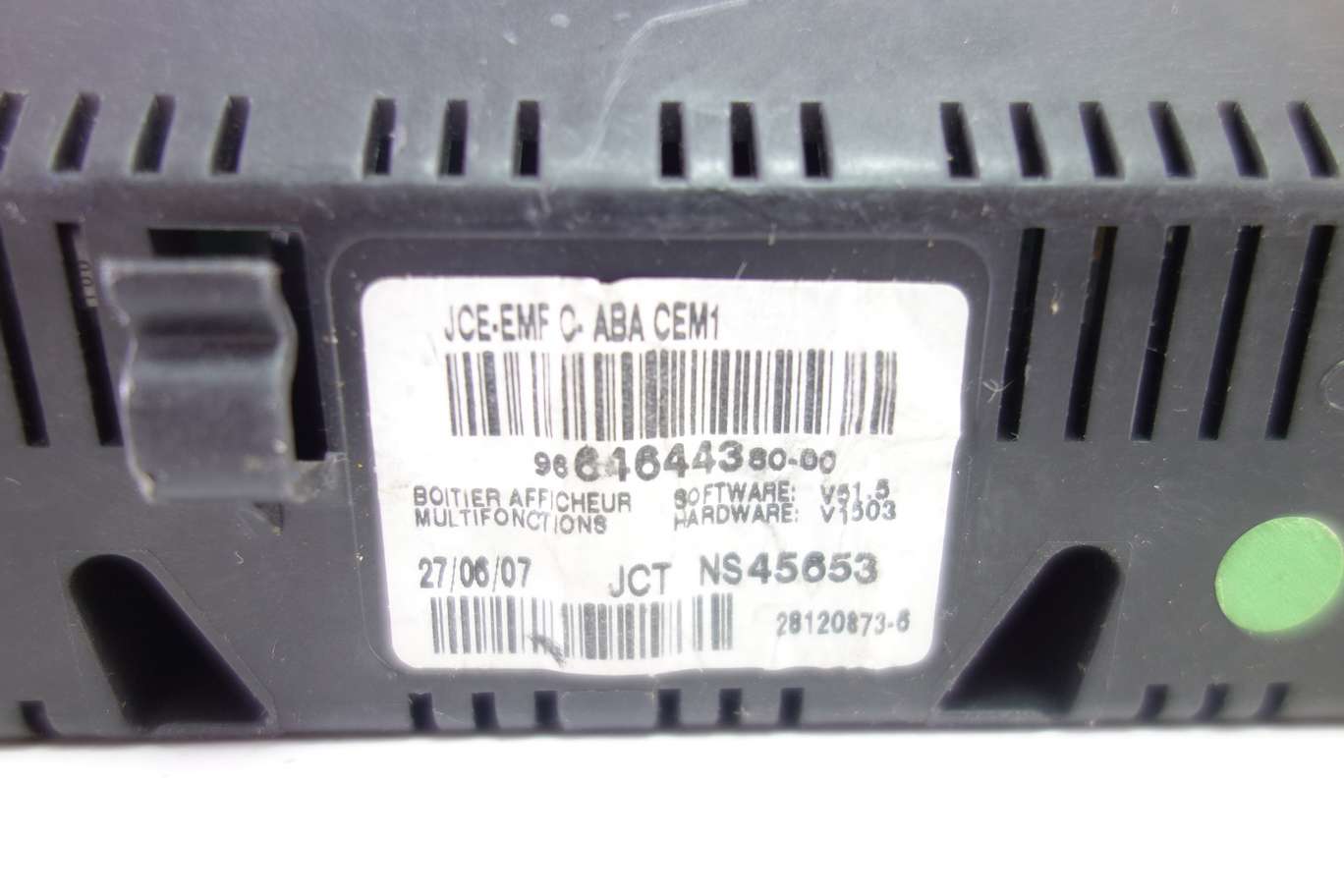 Pantalla display Citroen C4 966464438000 9664644380-00 - foto 2