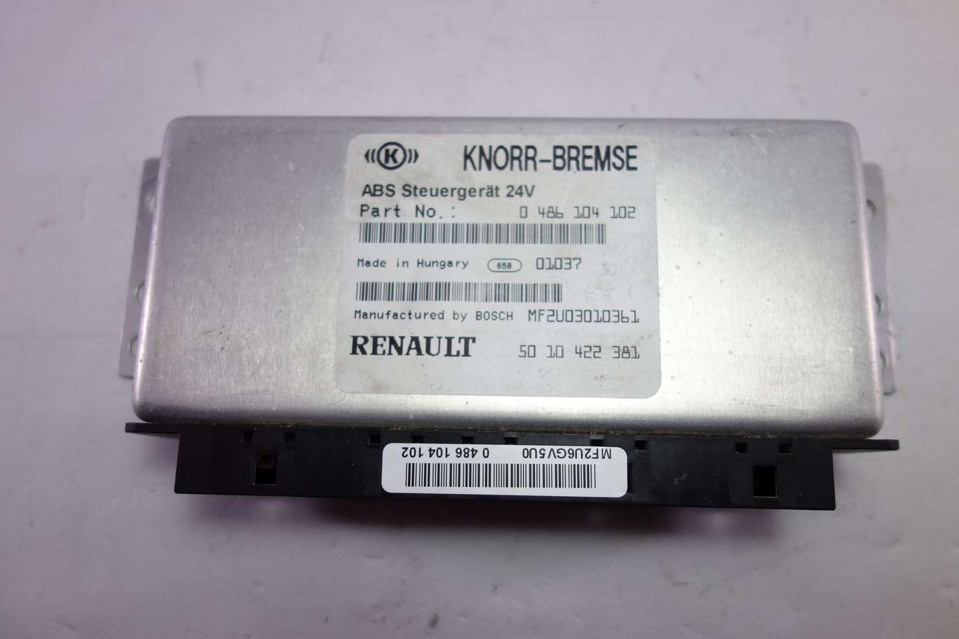 Centralita de control Renault Knorr 0486104102 0 486 104 102 5010422381 50 10 422 381 - foto 1