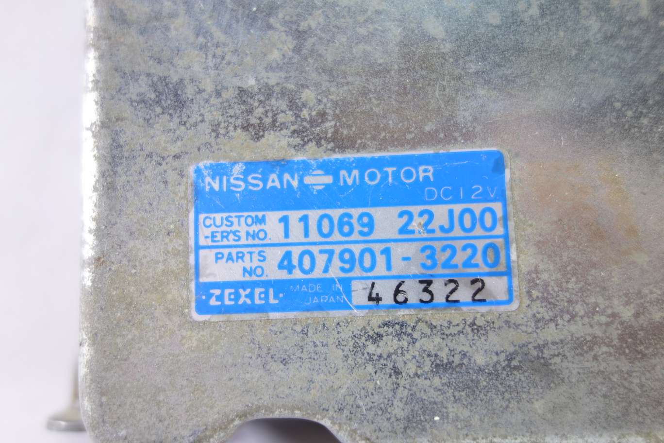 Controlador   NISSAN PATROL 1106922J00 11069 22J00 4079013220 407901-3220 - foto 2