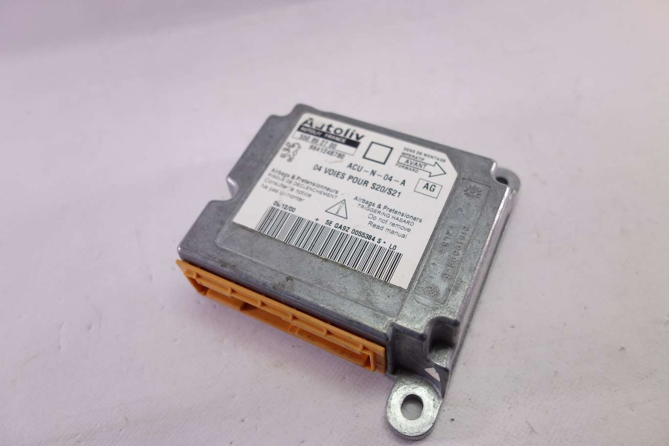 Centralita de airbag Peugeot 106 Citroen Saxo 9641248780 550892700 550 89 27 00 AG - foto 1
