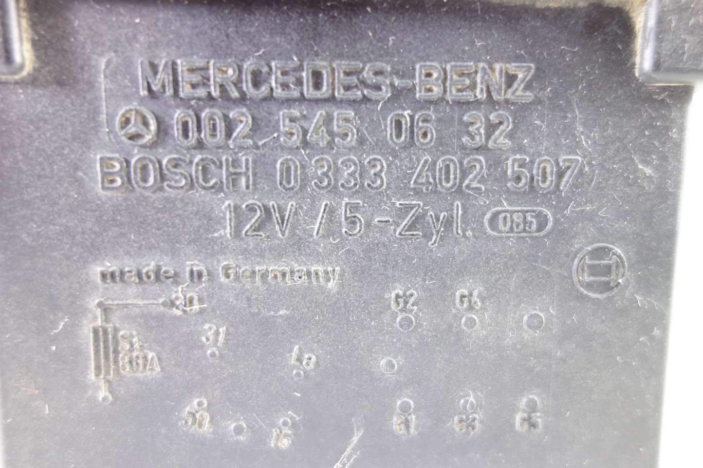 Rele Mercedes W124 0025450632 002 545 06 32 Bosch 0333402507 0 333 402 507 - foto 2