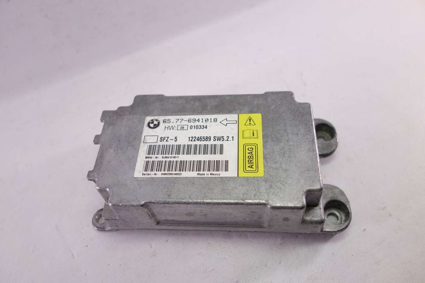 Centralita de airbag BMW E60 E61 E63 E64 65776941018 65.77-6941018 12246589 - foto 1