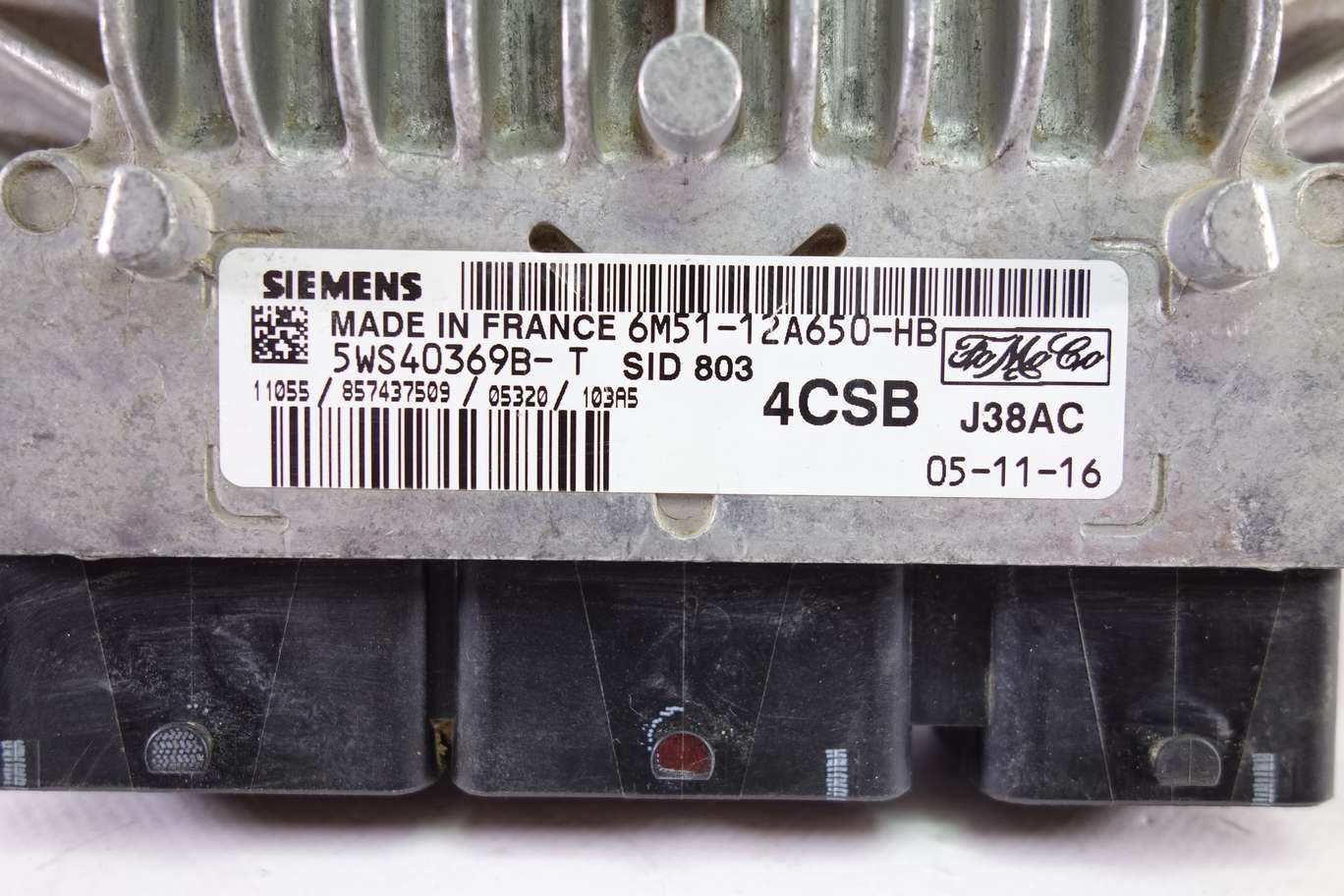 Centralita de control Ford Focus 6M5112A650HB 6M51-12A650-HB Siemens 5WS40369BT 5WS40369B-T Fomogo - foto 2