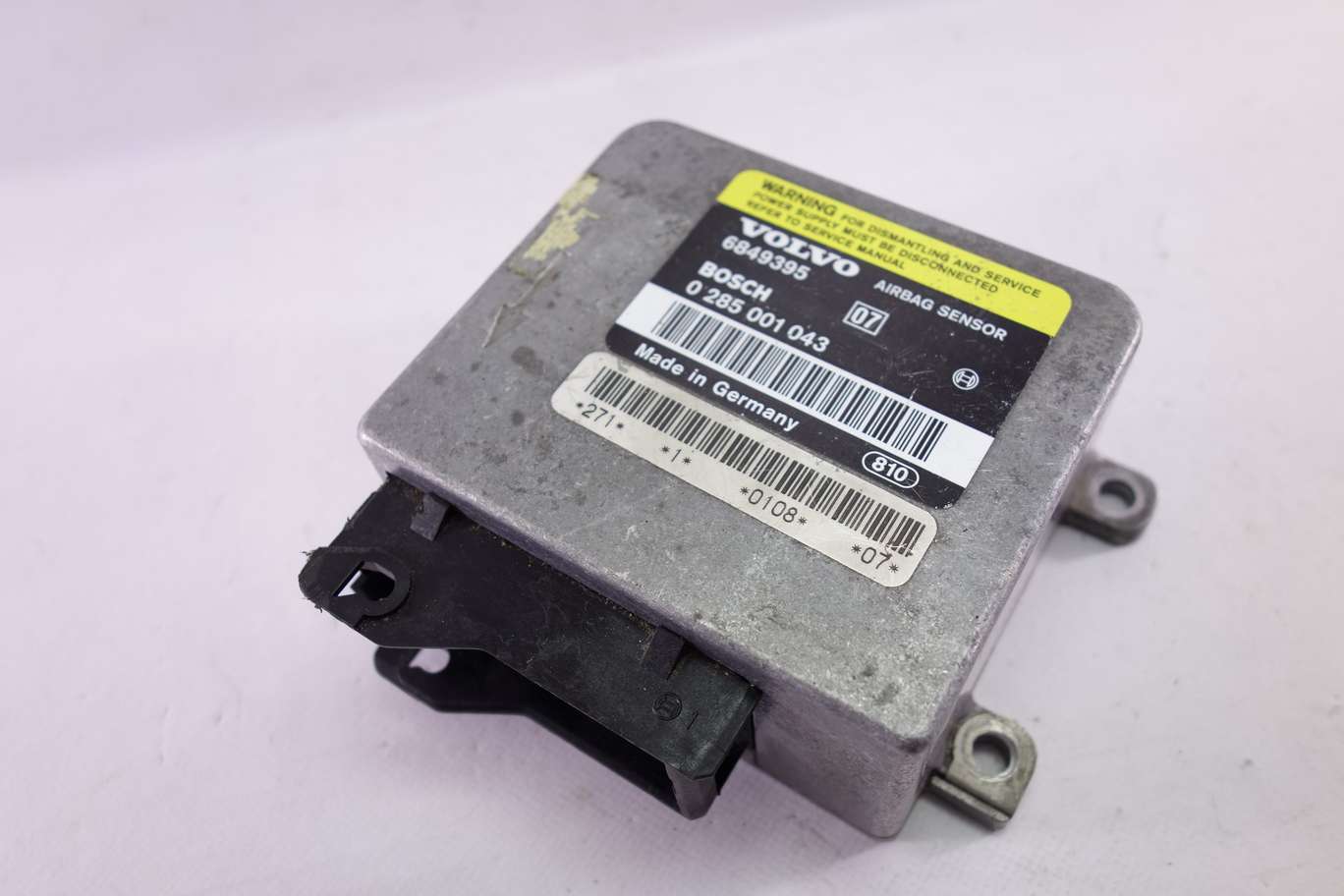 Centralita de airbag Volvo 850 6849395 Bosch 0285001043 0 285 001 043 - foto 1