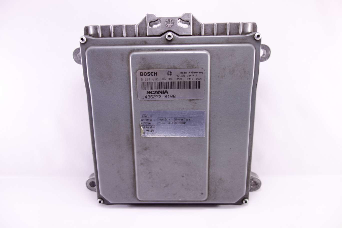 Centralita del motor Scania Serie 4 14362726106 1436272 6106 Bosch 0281010186 0 281 010 186 - foto 1