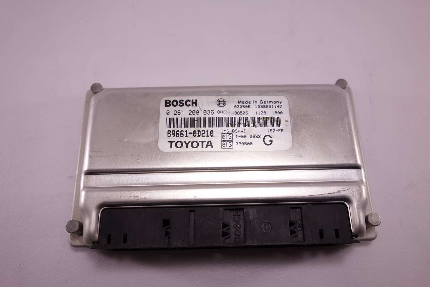 Centralita de control Toyota Yaris 896610D210 89661-0D210 Bosch 0261208036 0 261 208 036 G - foto 1