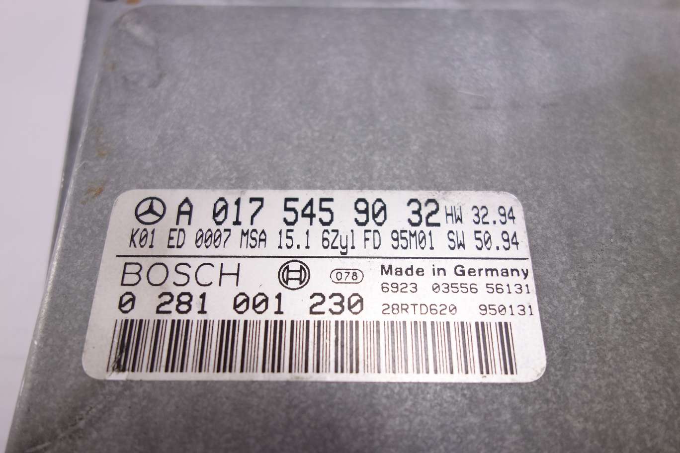 Centralita del motor Mercedes W210 A0175459032 A 017 545 90 32 Bosch 0281001230 0 281 001 230 - foto 2