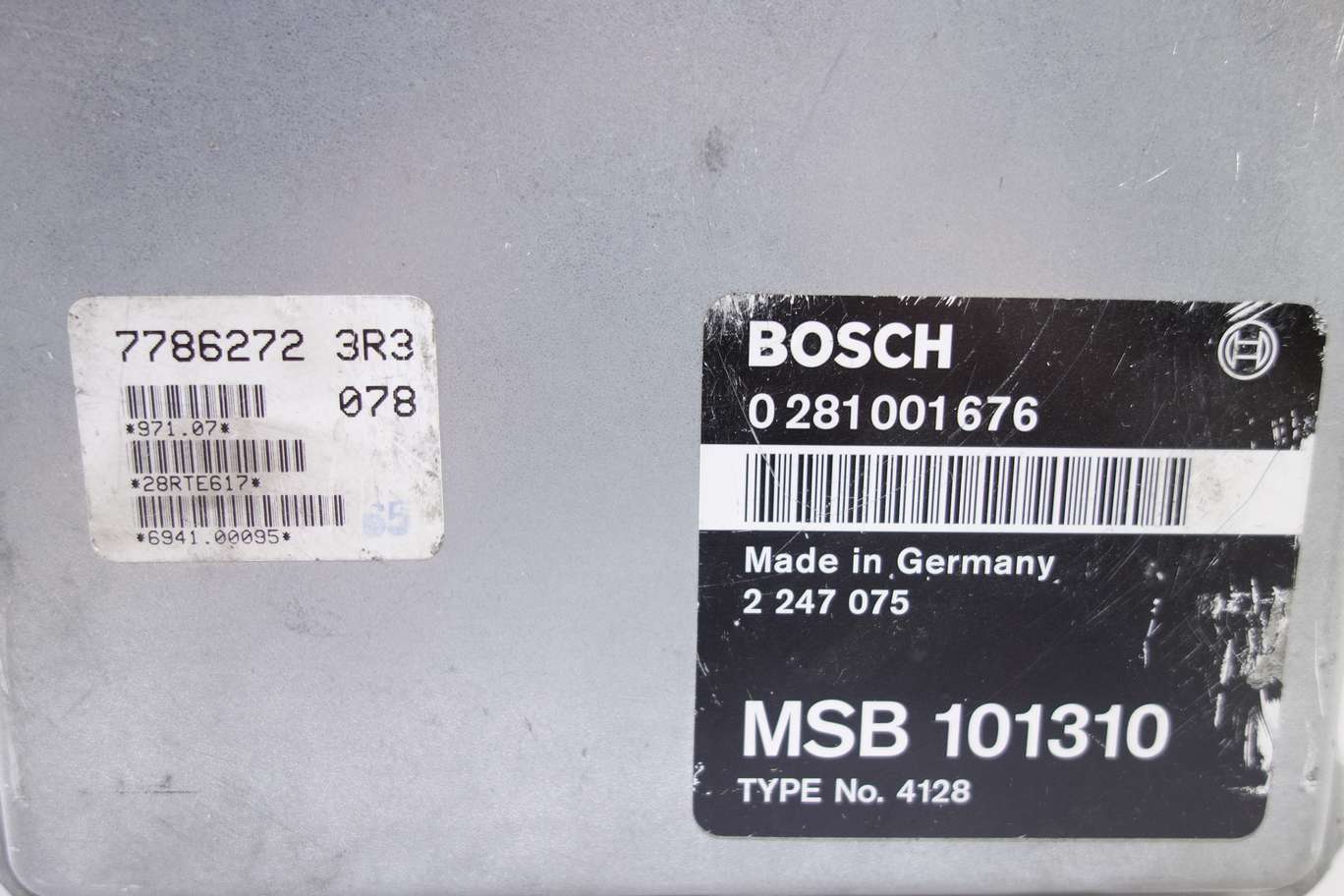 Centralita del motor Land Rover Range Rover MSB101310 MSB 101310 2247075 Bosch 0281001676 0 281 001 676 - foto 2