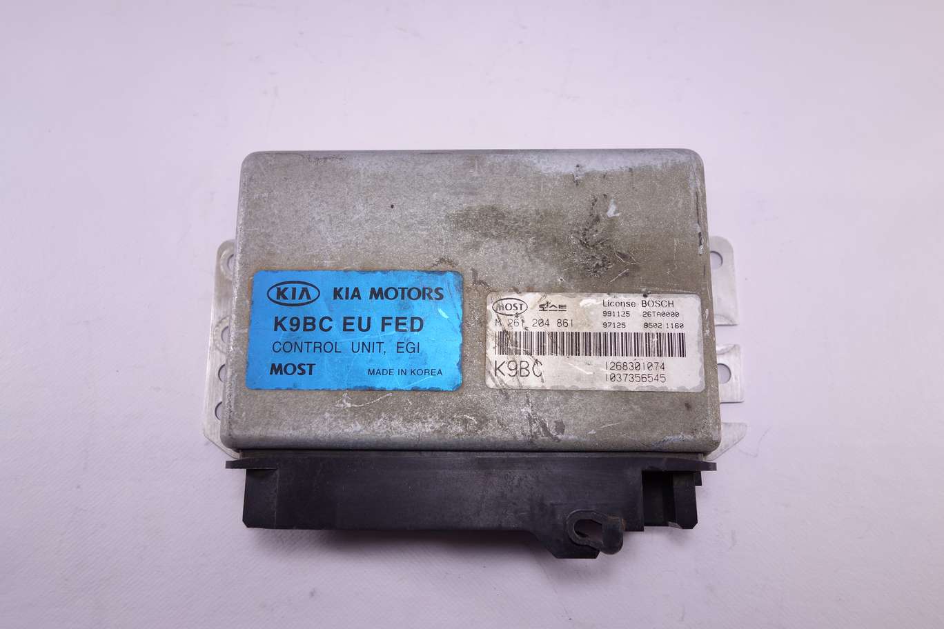 Centralita de control Kia 1268301074 1037356545 Bosch Most M261204861 M 261 204 861 - foto 1