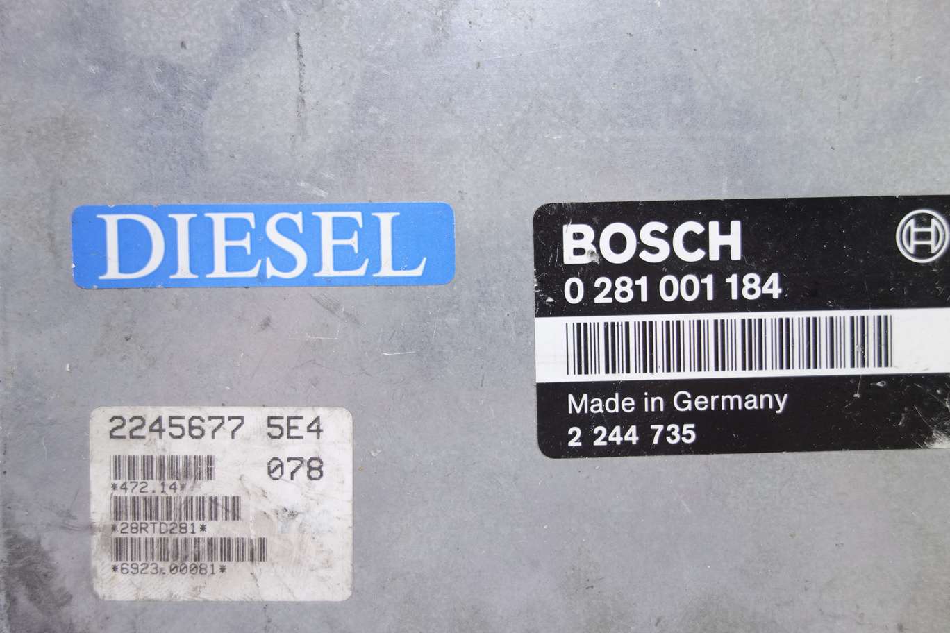Centralita de control BMW E34 2244735 2 244 735 Bosch 0281001184 0 281 001 184 - foto 2