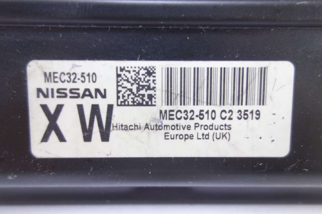 Centralita del motor Nissan Primera MEC32510 MEC32-510 C23519 C2 3519 XW - foto 2