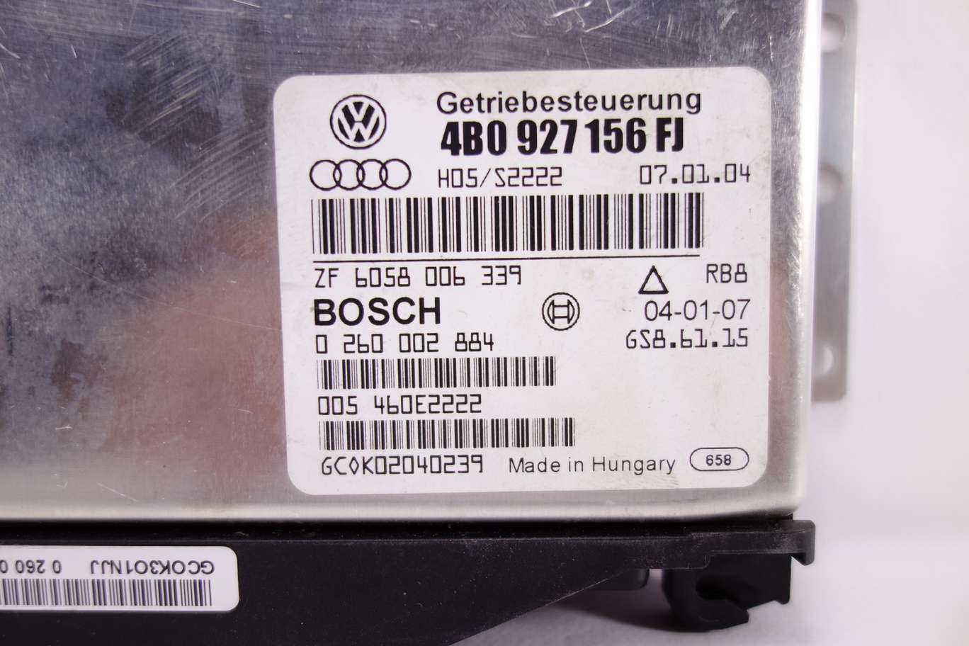 Centralita de control Audi A6 S6 4B0927156FJ 4B0 927 156 FJ Bosch 0260002884 0 260 002 884 - foto 2