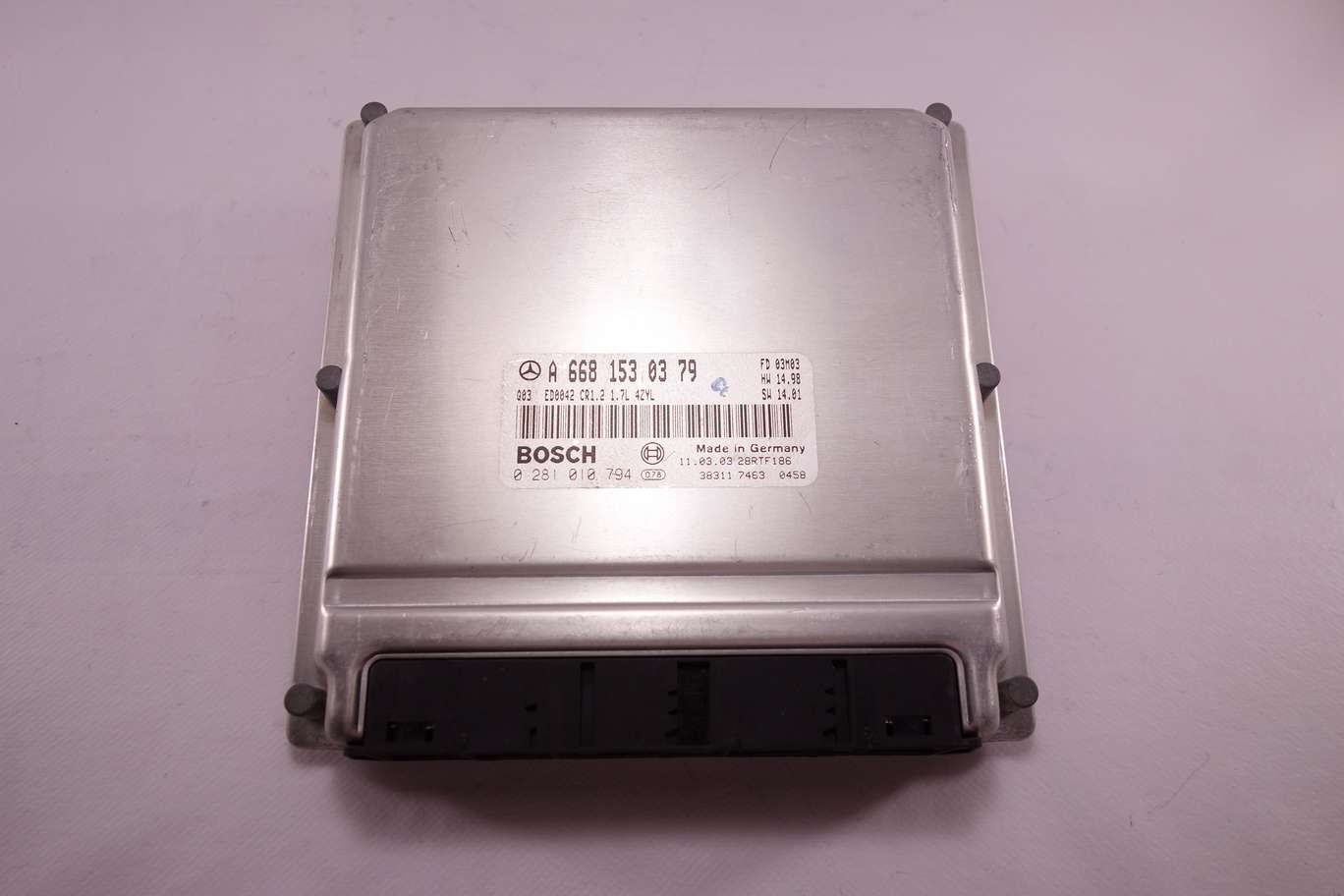 Centralita del motor Mercedes W168 A6681530379 A 668 153 03 79 Q03 Bosch 0281010794 0 281 010 794 - foto 1