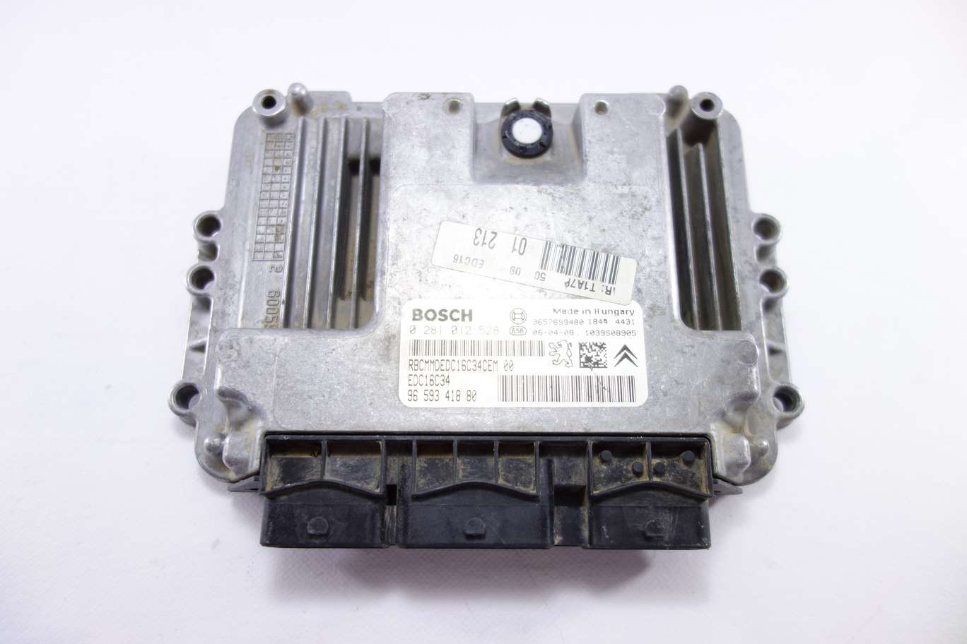 Centralita del motor Peugeot 206 9659341880 96 593 418 80 9657699480 EDC16C34 Bosch 0281012528 0 281 012 528 - foto 1
