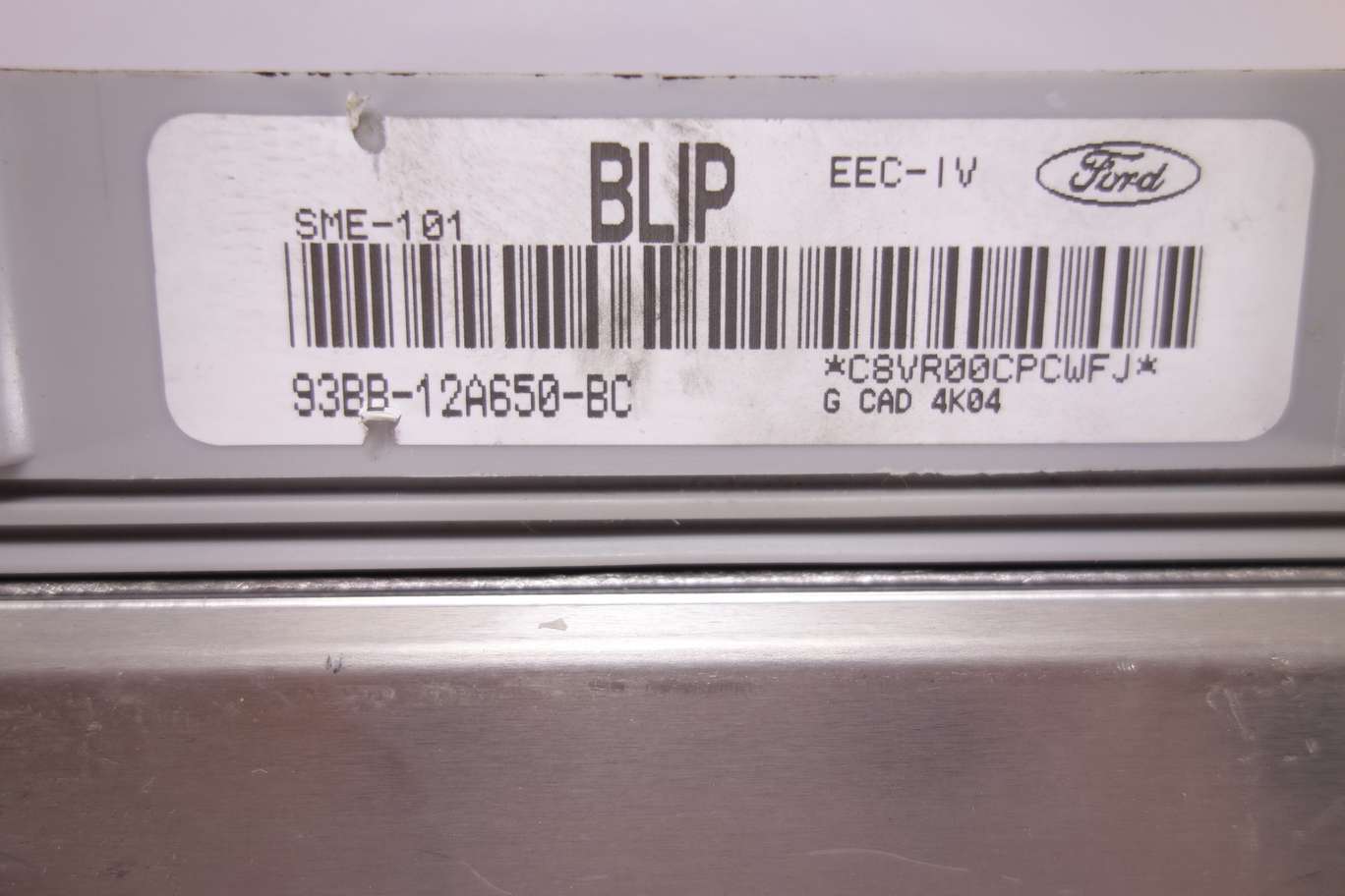 Centralita del motor Ford Mondeo BLIP 93BB12A650BC 93BB-12A650-BC - foto 2