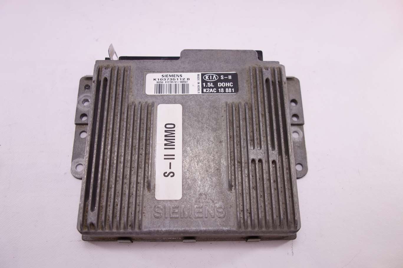 Centralita del motor Kia Shuma K2AC18881 K2AC 18 881 Siemens K103735112B K103735112 B - foto 1