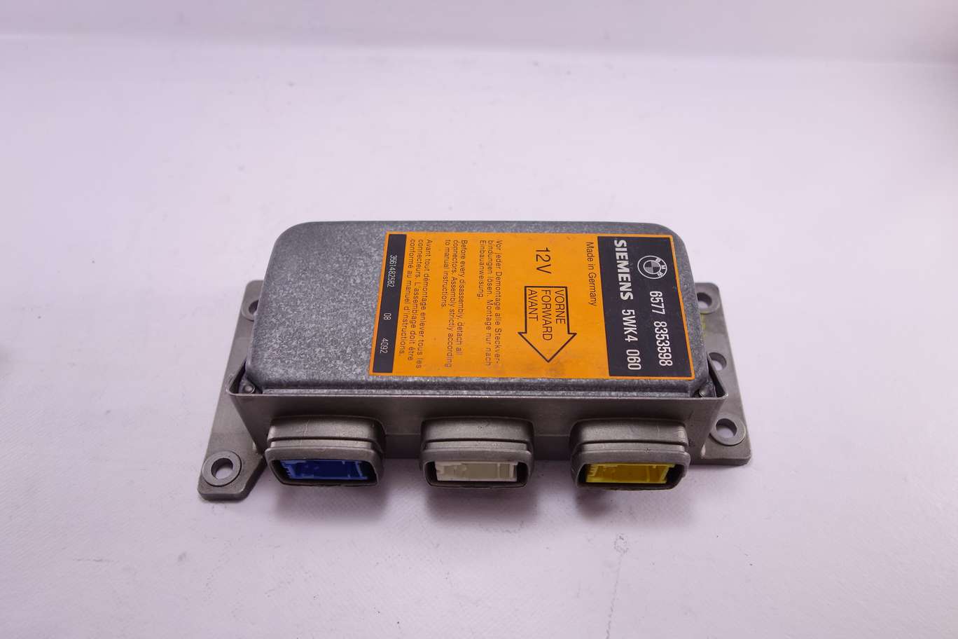 Centralita de airbag BMW M8 65778353598 6577 8353598 Siemens 5WK4060 - foto 1