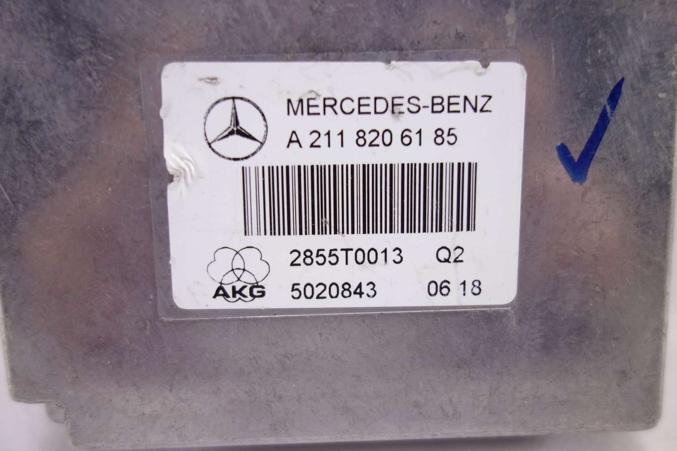 Centralita de telefono Mercedes W211 A2118206185 A 211 820 61 85 2855T0013 - foto 2