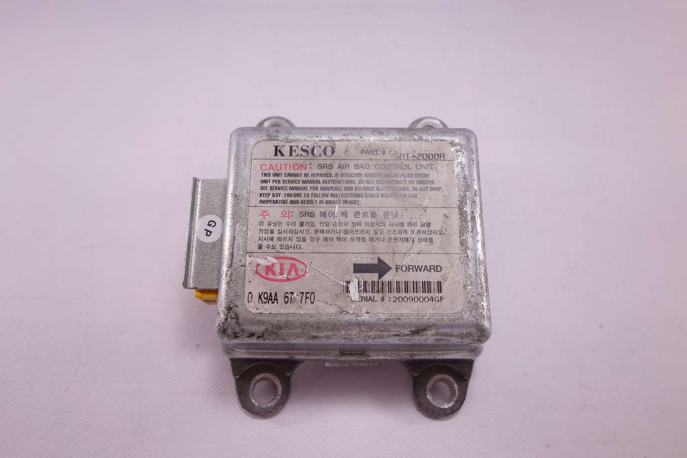 Centralita de airbag Kia Clarus 0K9AA677F0 0 K9AA 67 7F0 - foto 1