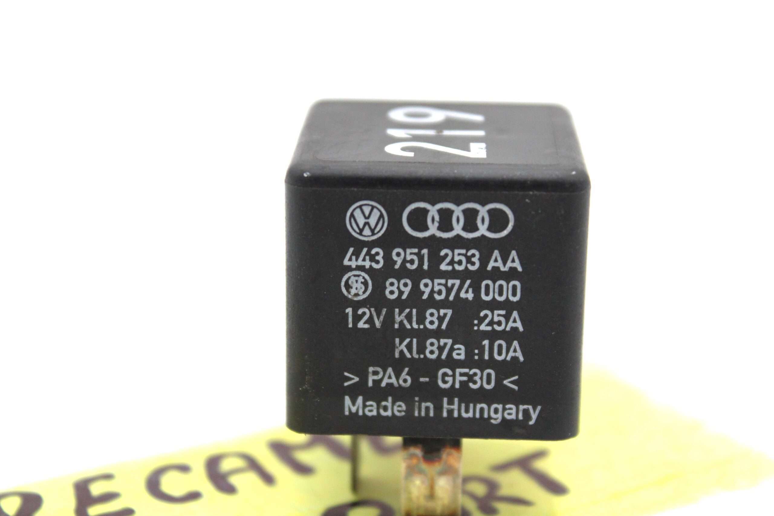 Relé 219 Volkswagen Audi Seat Skoda - foto 2