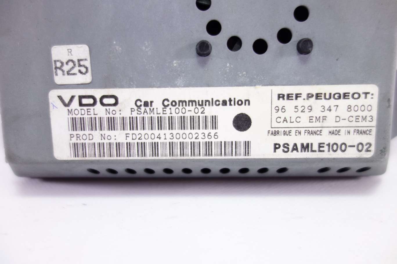 Control de navegación Peugeot 607 965293478000 96 529 347 8000 - foto 2