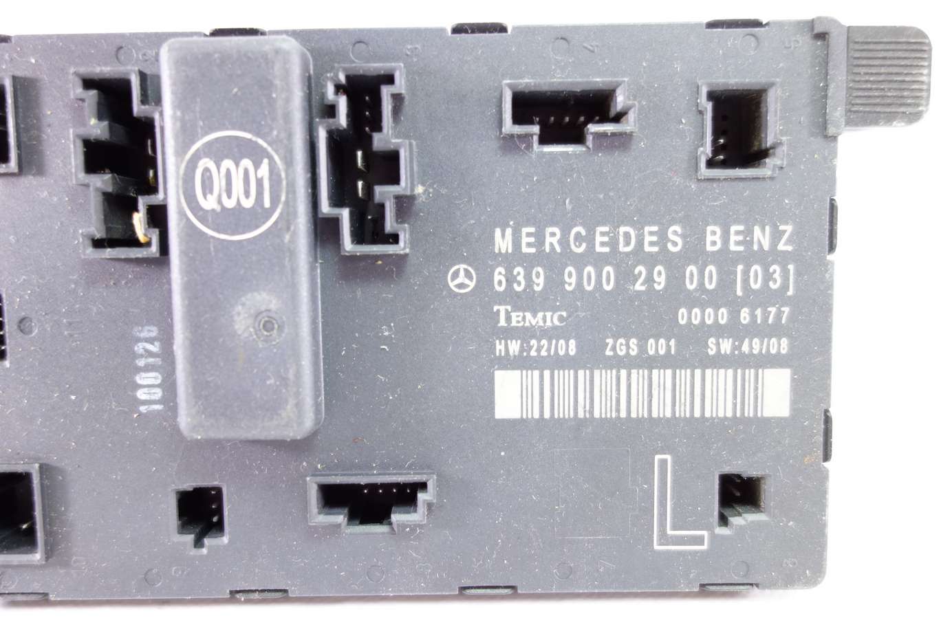 Modulo de control Mercedes Vito 639 639900290003 6399002900 03 639 900 29 00 03 Temic 00006177 0000 6177 - foto 2