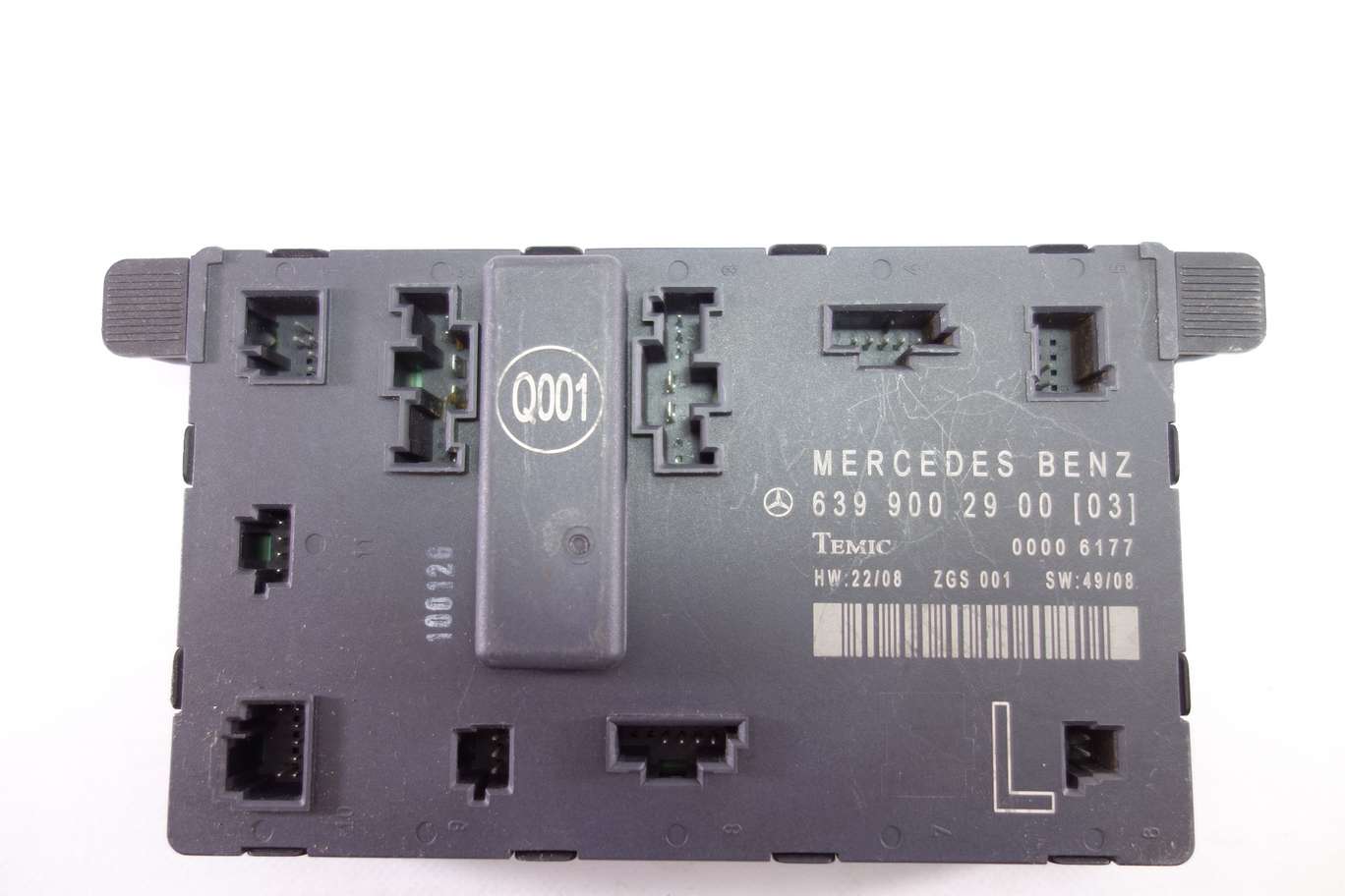 Modulo de control Mercedes Vito 639 639900290003 6399002900 03 639 900 29 00 03 Temic 00006177 0000 6177 - foto 1