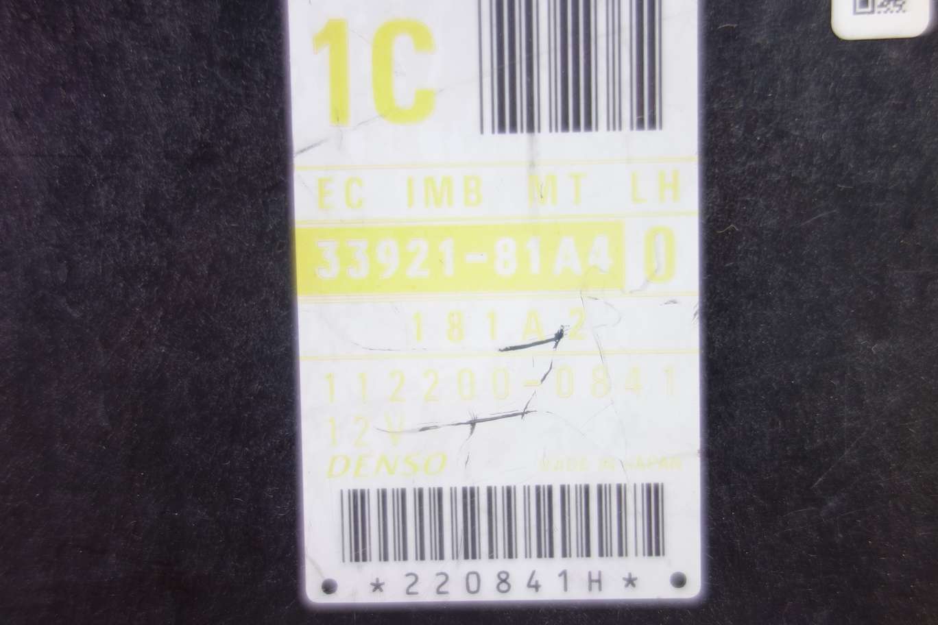 Módulo de electronico Suzuki Jimny 3392181A4 33921-81A4 1122000841 112200-0841 - foto 2