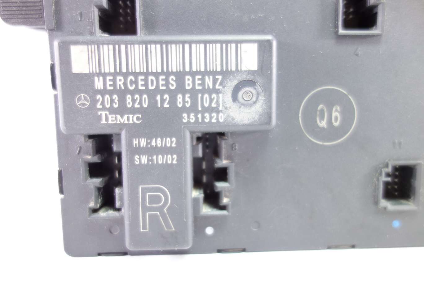 Modulo de control Mercedes W203 203820128502 2038201285 02 203 820 12 85 02 Temic 351320 Q6 - foto 2