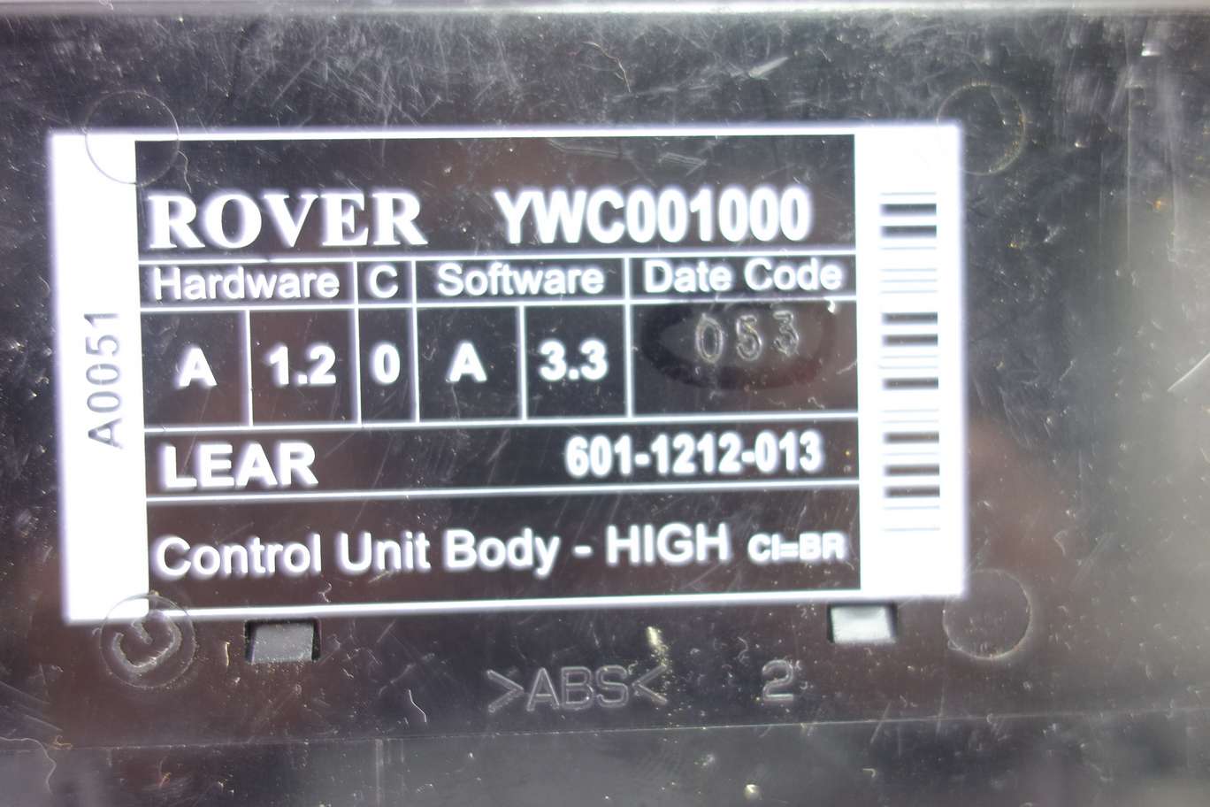 Módulo de confort Rover 75 YWC001000 6011212013 601-1212-013 - foto 2