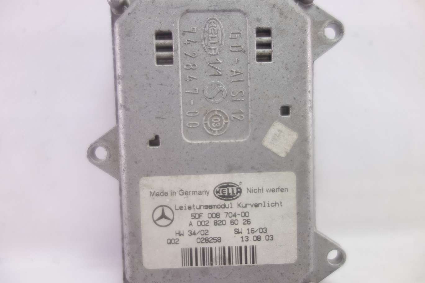 Xenon de faros Mercedes W211 A0028206026 A 002 820 60 26 Hella 5DF00870400 5DF 008 704-00 - foto 2