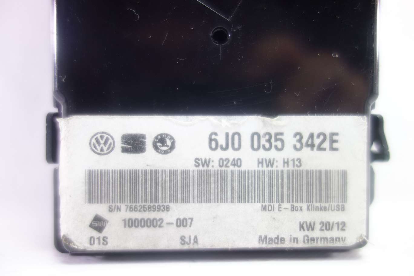 Módulo de electronico Seat Altea 6J0035342E 6J0 035 342E - foto 2