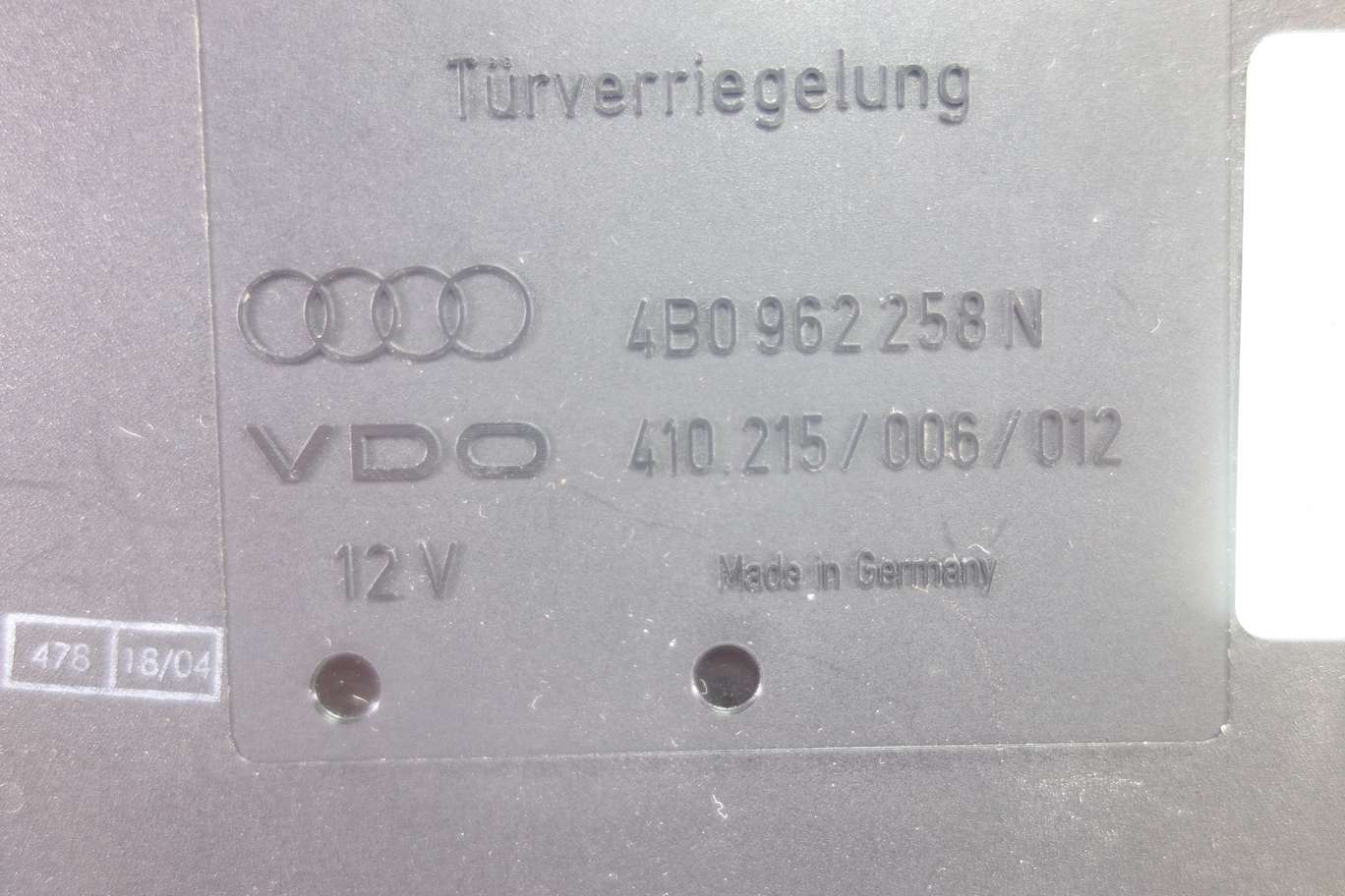 Modulo de confort Audi A6 4B C5 - foto 2