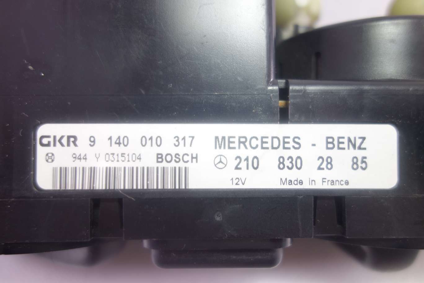 Panel de clima Mercedes W202 2108302885 210 830 28 85 Bosch 9140010317 9 140 010 317 - foto 2