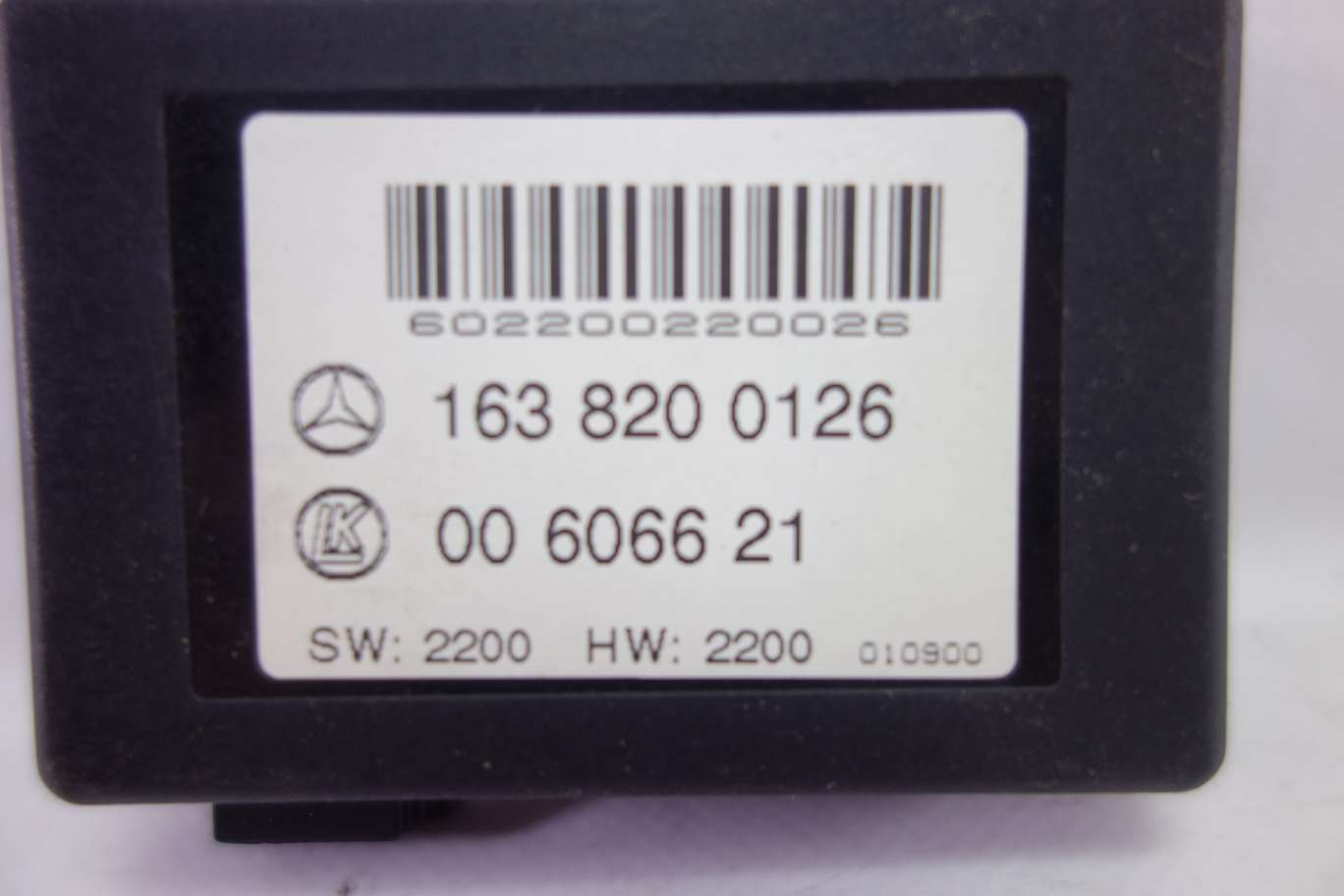 Sensor de lluvia Mercedes W163 1638200126 163 820 0126 LK 00606621 00 6066 21 - foto 2