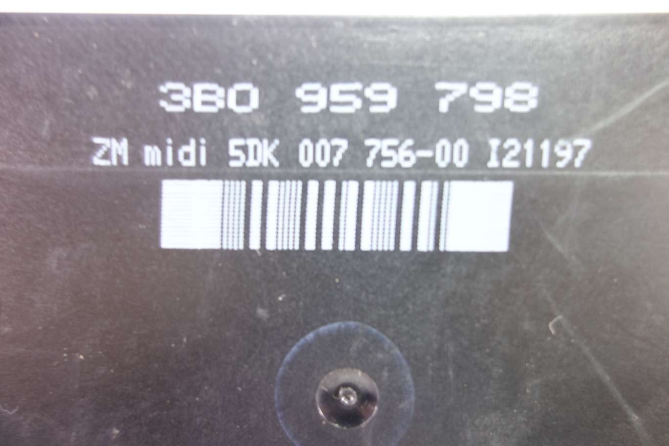 Modulo de confort VW Passat 3B0959798 3B0 959 798 5DK00775600 5DK007756-00 - foto 2