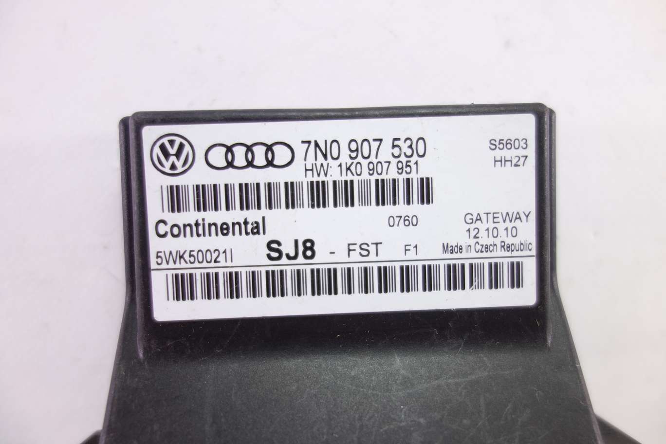 Modulo de control VW Golf 7N0907530 7N0 907 530 1K0907951 1K0 907 951 5WK50021 - foto 2