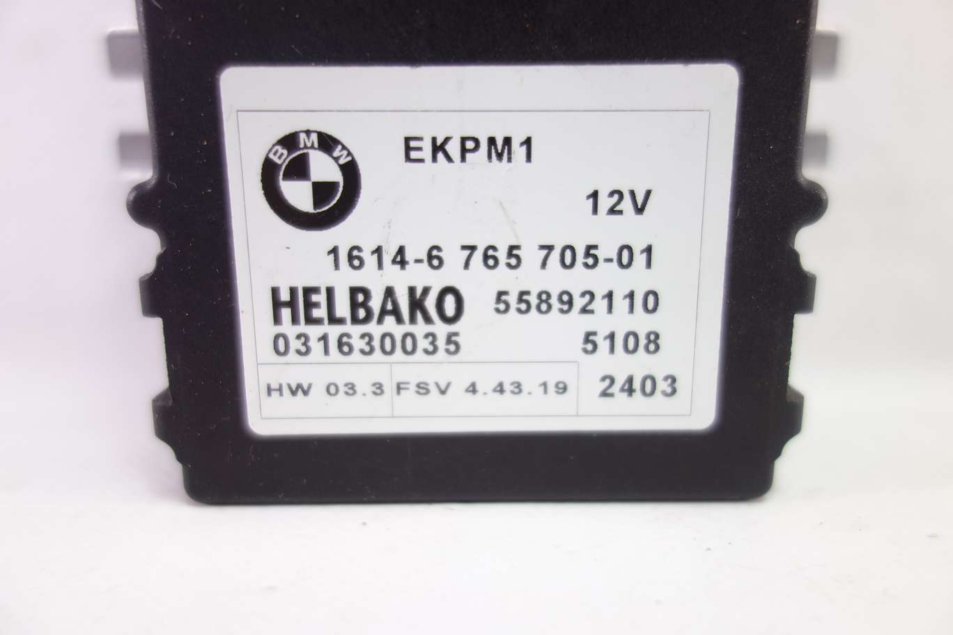 Modulo de combustible BMW E87 1614676570501 1614-6 765 705-01 55892110 Helbako - foto 2