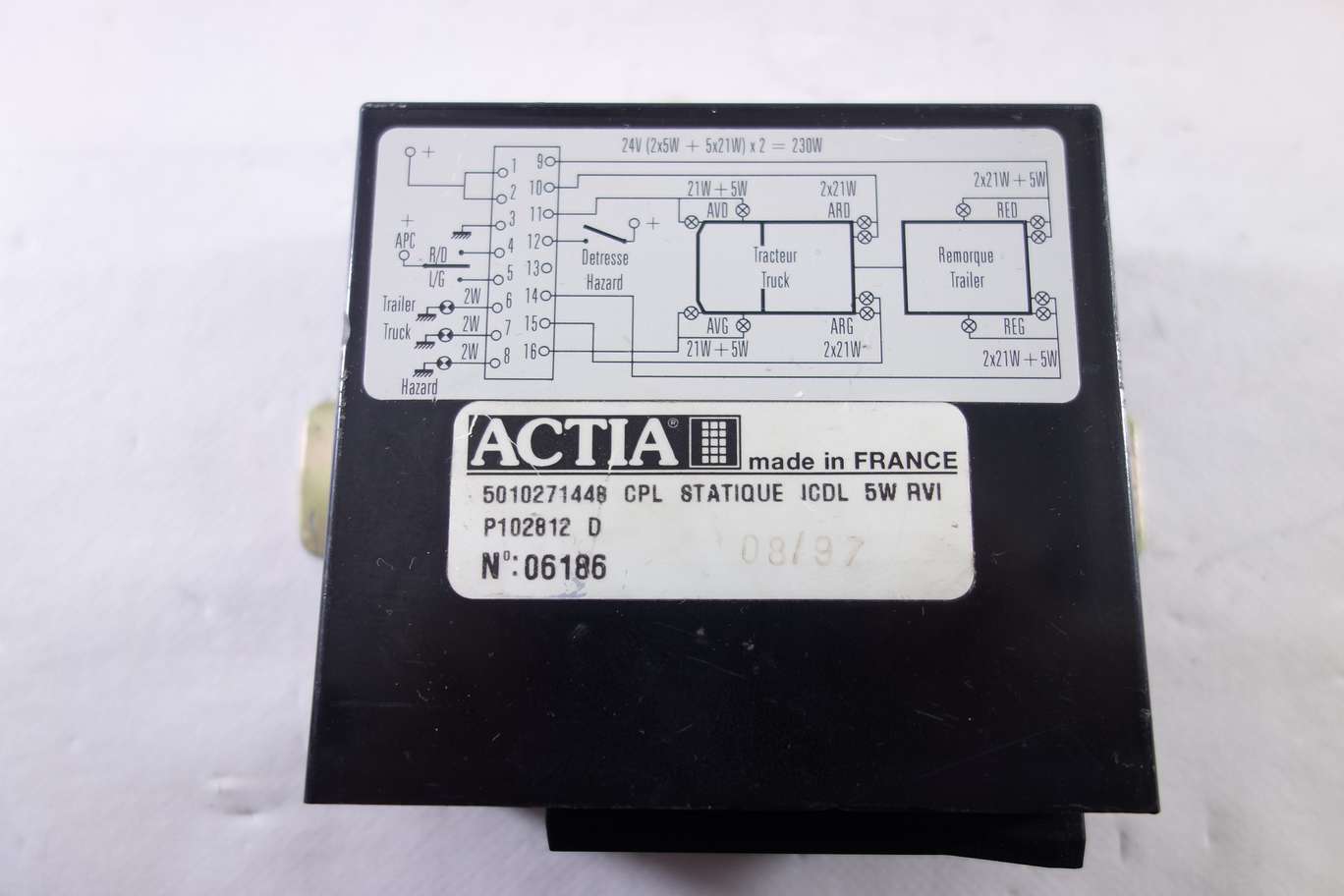 Unidad de control Renault 5010271448 P102812D P102812 D - foto 1