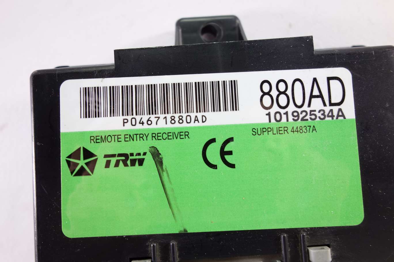 Modulo de control  Chrysler PT P04671880AD 880AD 10192534A - foto 2