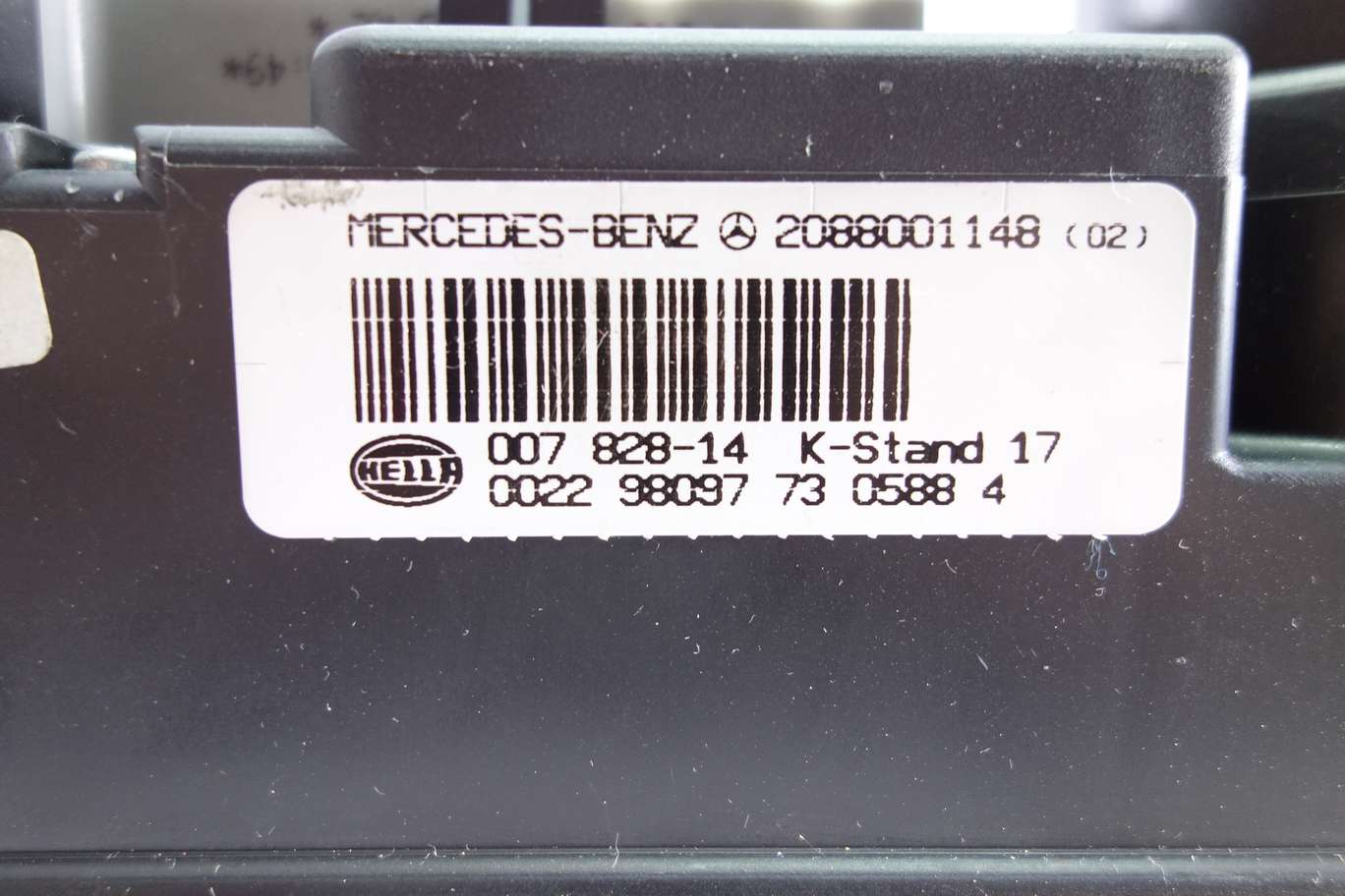 Bomba cierre centralizado Mercedes W208 2088001148 Hella 00782814 007 828-14 002298097 0022 98097 - foto 2