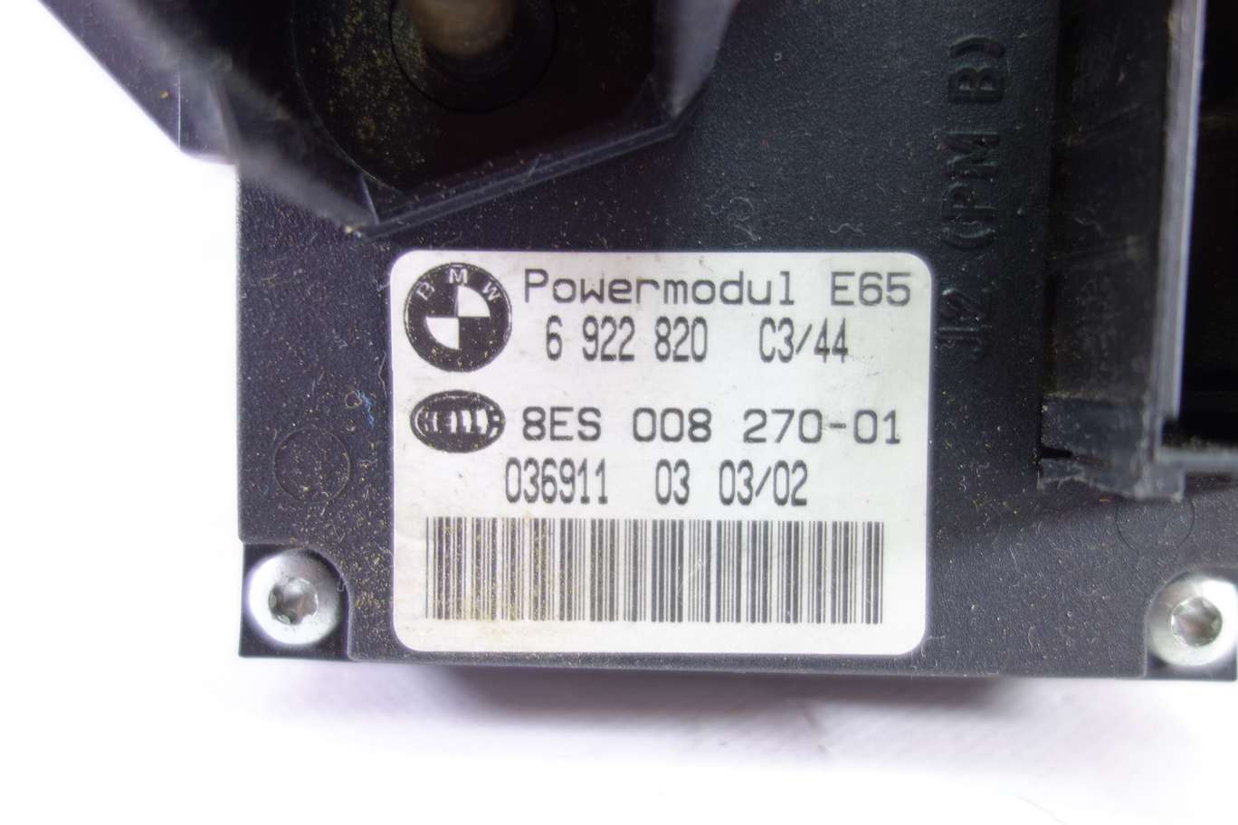 Unidad de control BMW E65 E66 6922820 6 922 820 Hella 8ES00827001 8ES008270-01 - foto 2