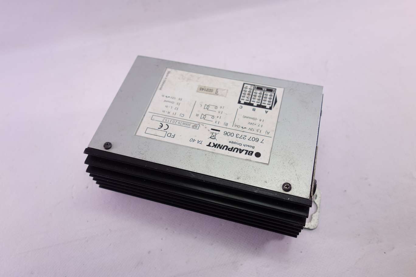 Amplificador de audio para Iveco 7607273006 7 607 273 006 - foto 1