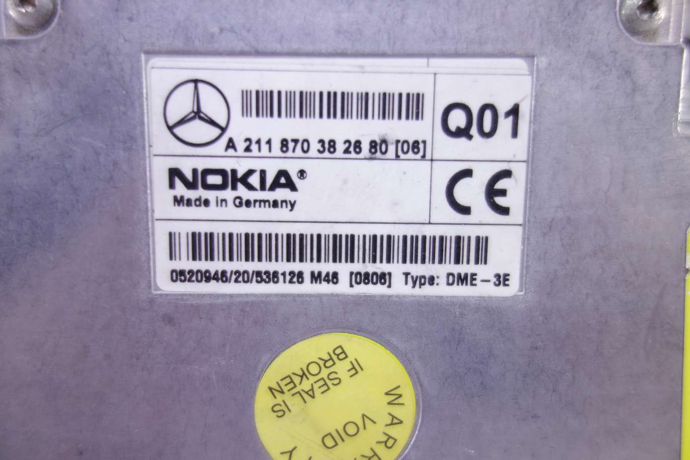 Unidad de control de teléfono Nokia A322 Mercedes W211 E220 A21187038268006 A211870382680 06 A 211 870 38 26 80 06 - foto 2