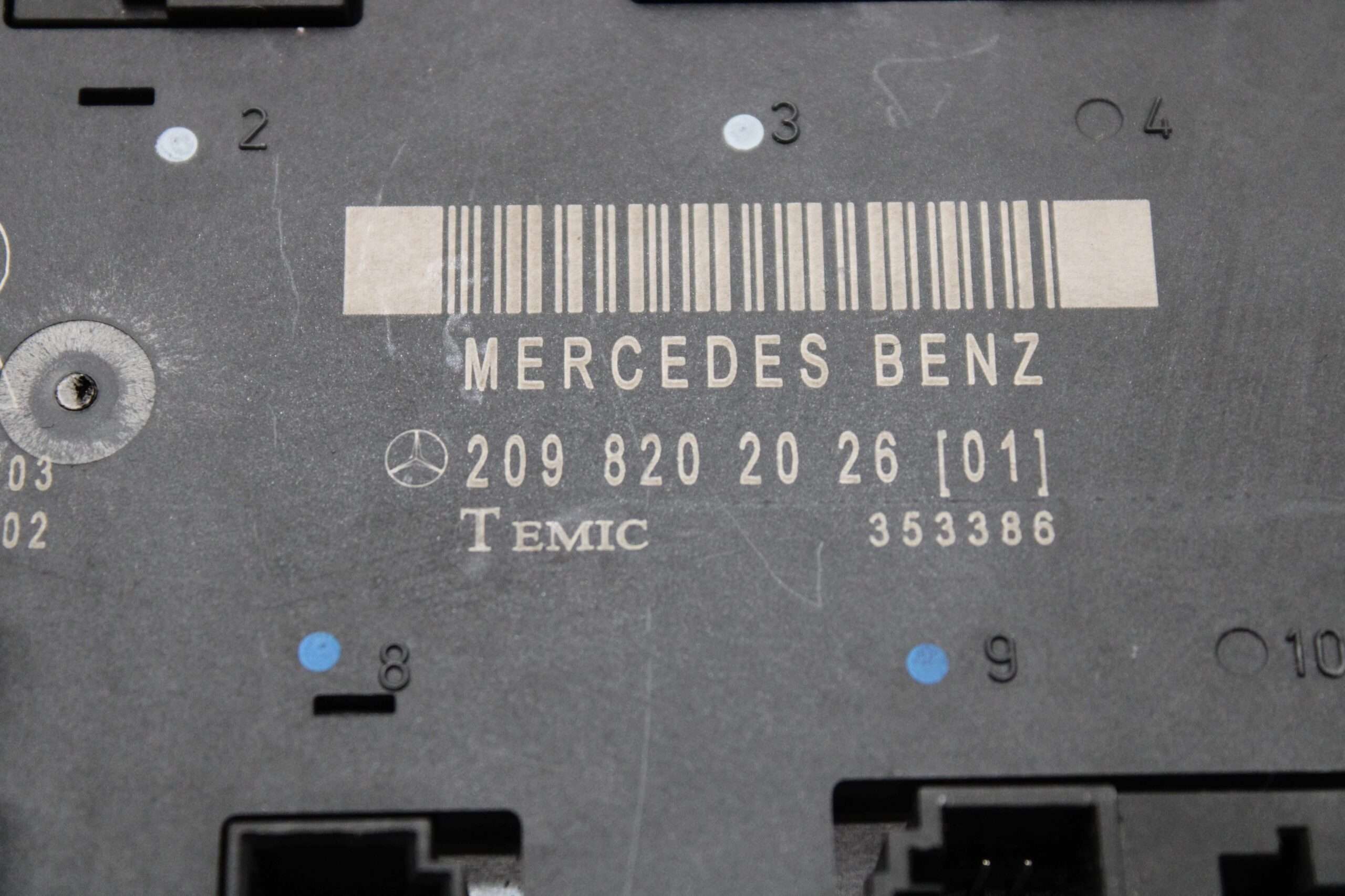 Módulo de Confort Mercedes CLK W209 - foto 2