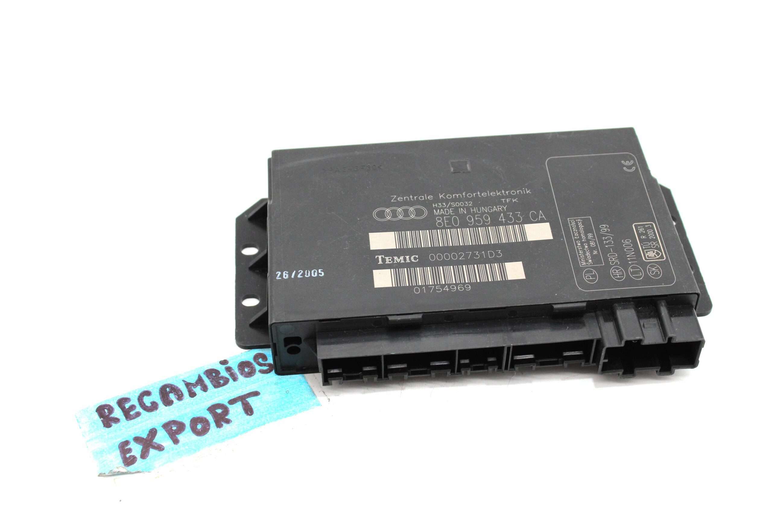 Modulo de Control Audi A4 B7 - foto 1