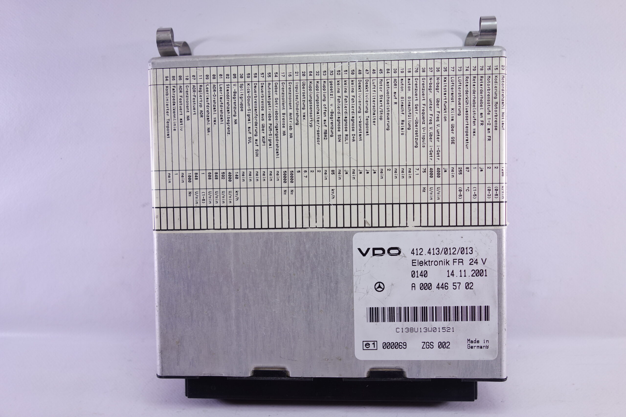 Centralita motor Mercedes A0004465702 A 000 446 57 02 VDO 412413012013 412.413/012/013 - foto 1