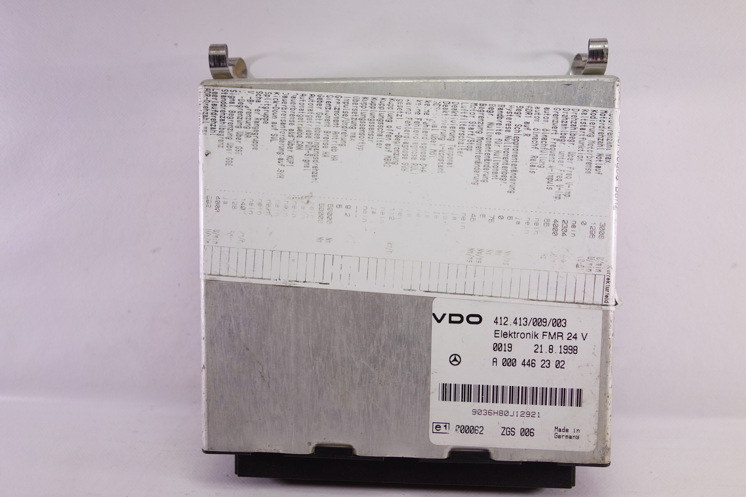 Centralita motor Mercedes A0004462302 A 000 446 23 02 VDO 412413009003 412.413/009/003 - foto 1