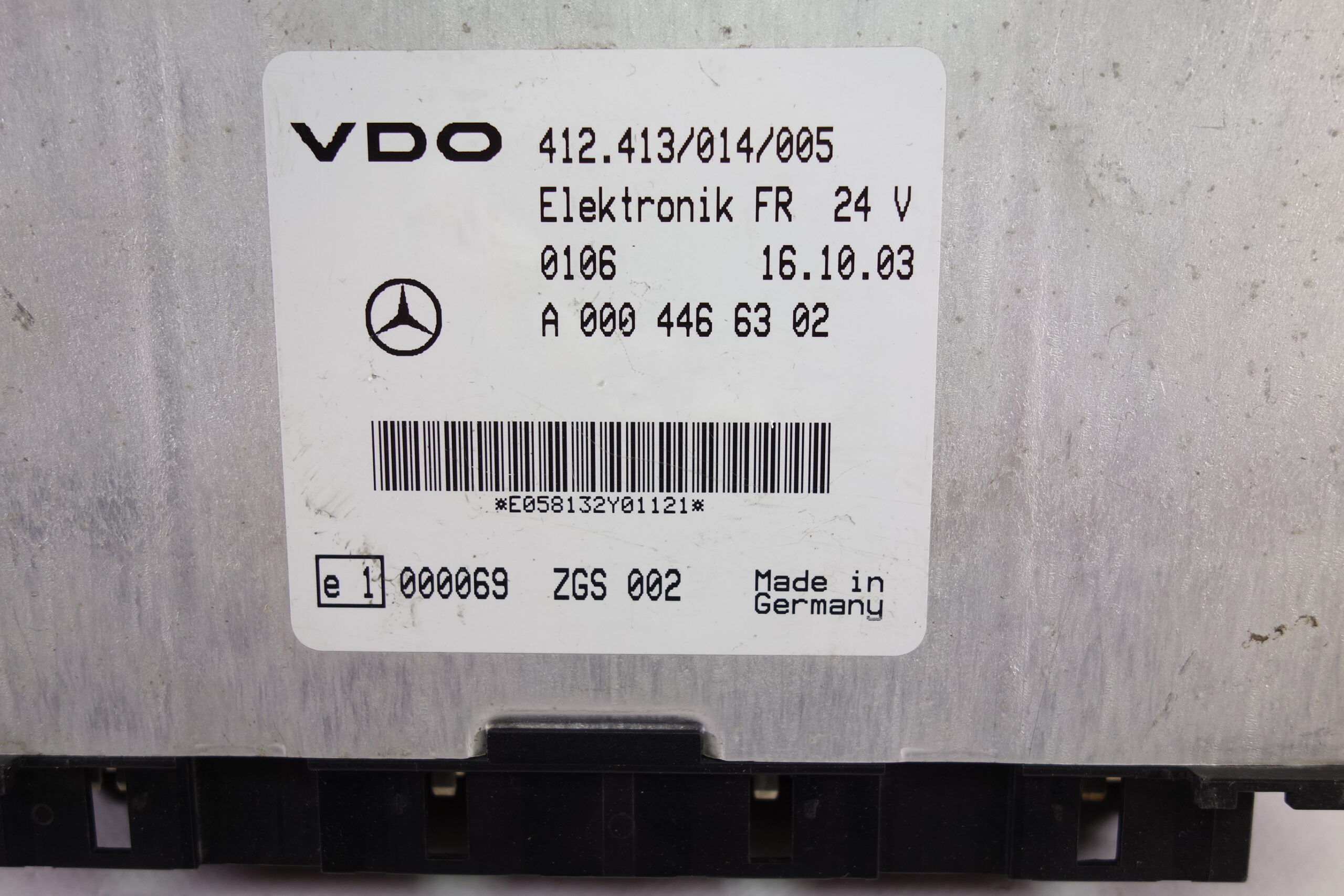 Unidad de control electrónico Mercedes MB Atego A0004466302 A 000 446 63 02 VDO 412413014005 412.413/014/005 - foto 2