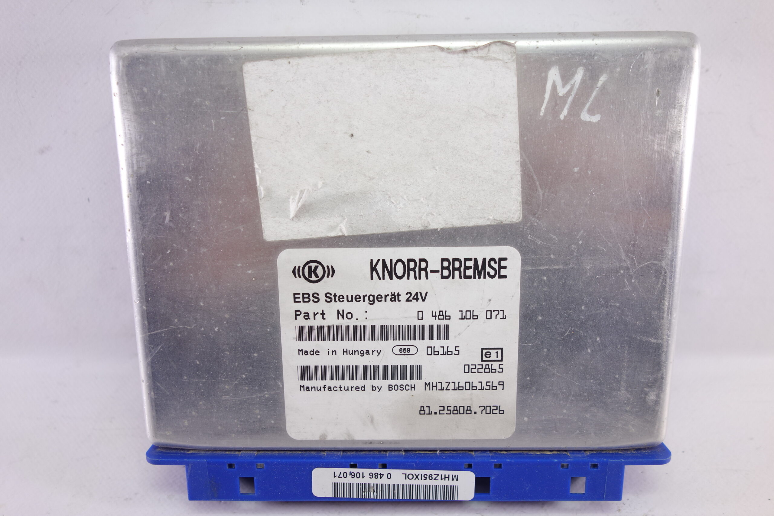 Centralita de control ABS Man 81258087026 81.25808.7026 MH1Z16061569 Bosch 0486106071 0 486 106 071 - foto 1